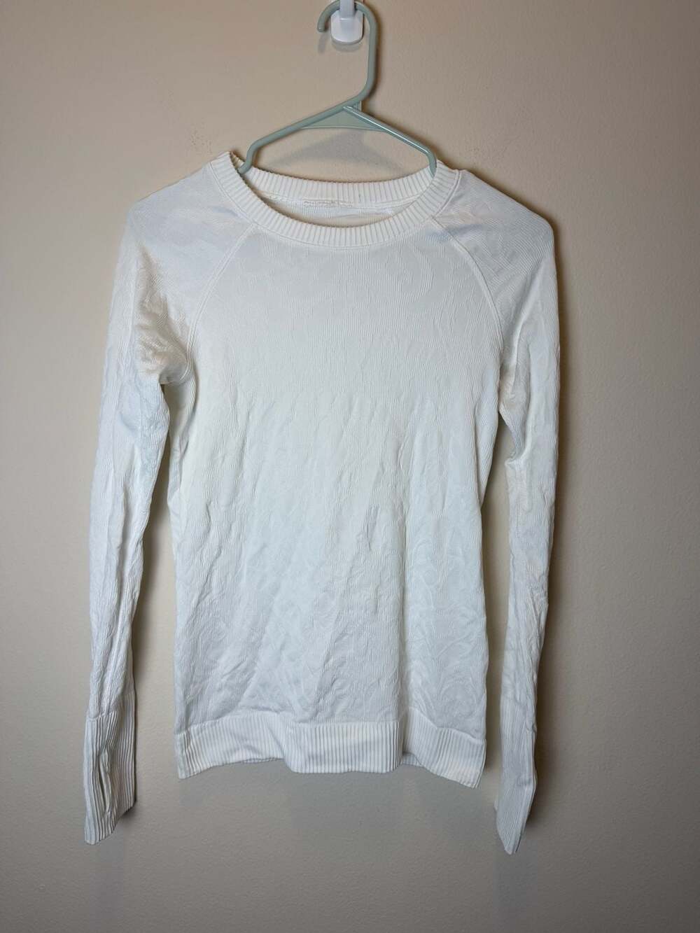 Lululemon Rest Less Pullover Long Sleeve White